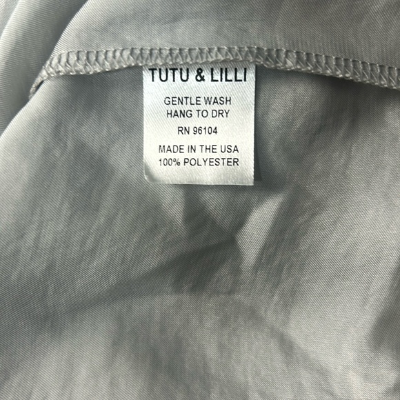 EUC tutu & lilli Wimberley silky polyester tunic top casual dress Roomy L/XL - Picture 9 of 12